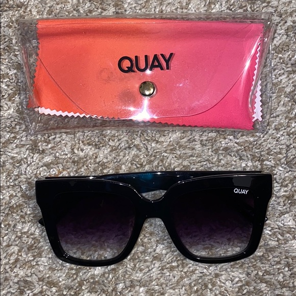 Quay Icy Black/Fade Sunglasses